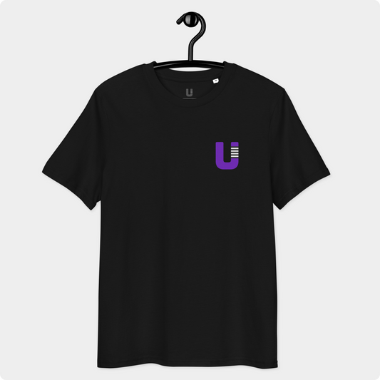 U BJJ Black T-Shirt - Purple Belt