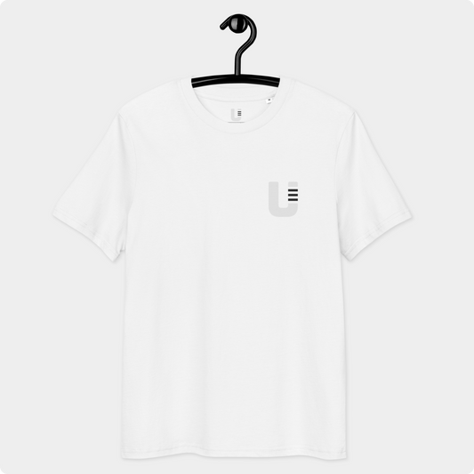 U BJJ White T-Shirt - White Belt